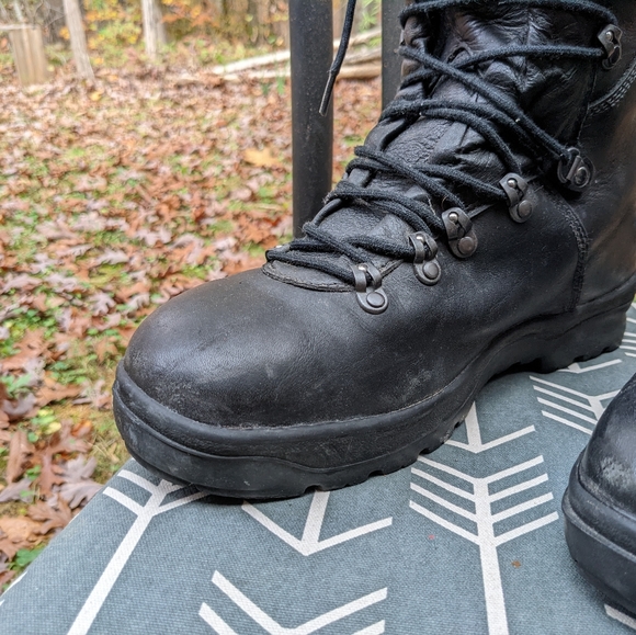Jolly 6510/GA Black Storm Black Gore-Tex Military Police Combat Boots Steel Toe - Picture 4 of 9